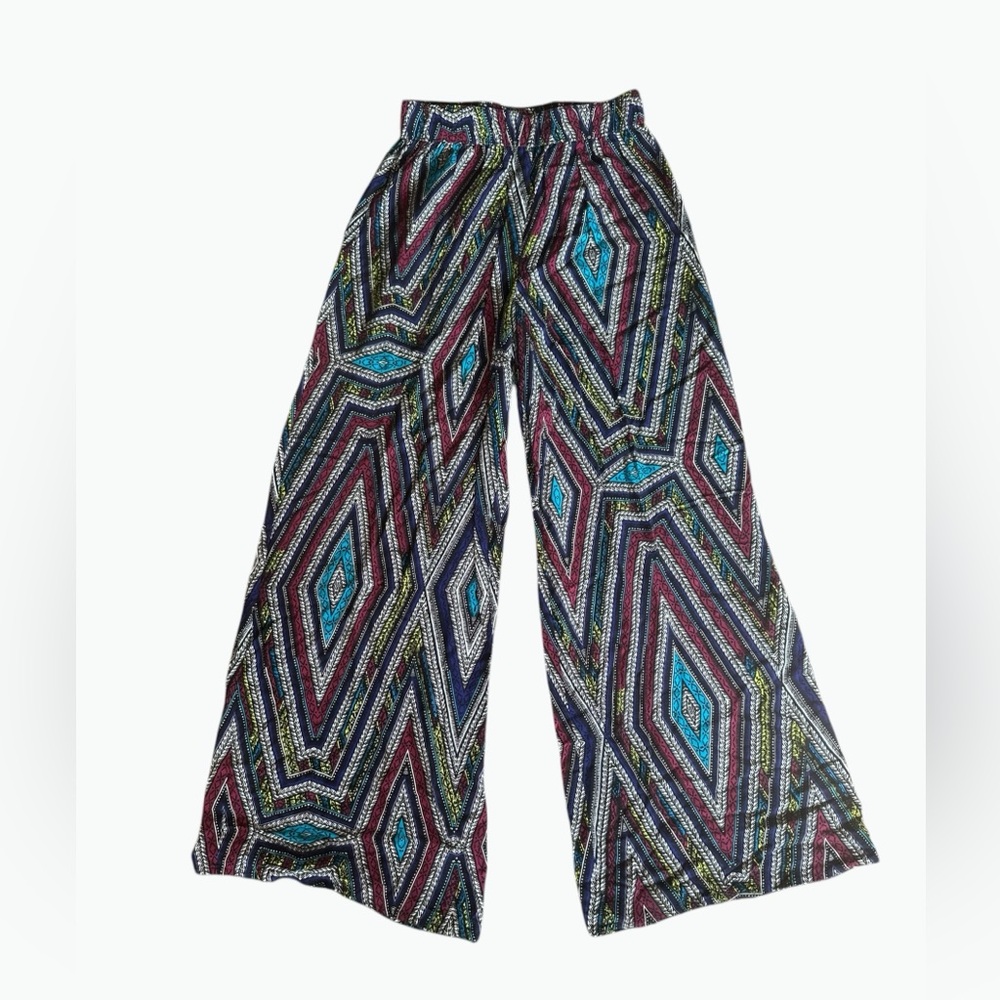 Mossimo Supply Co. Terrazzo Print Pants – Size Small Multicolored Wide Leg